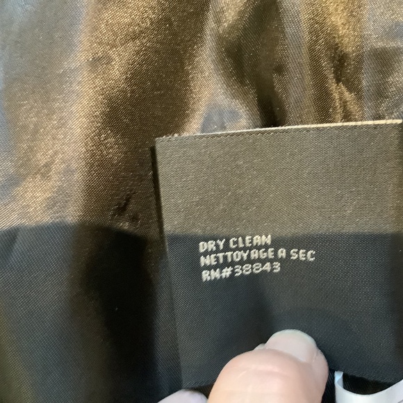 Via Spiga Kate Belted Faux Fur Trimmed Wool Blend Coat Size 10 NWOT - Picture 15 of 15